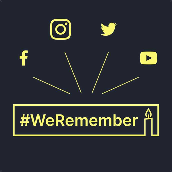 #WeRemember hashtag